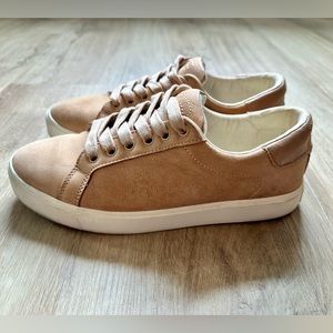 Sam Edelman Women’s Ethyl Low Top Sneaker Warm Ecru Size 8 Great Condition